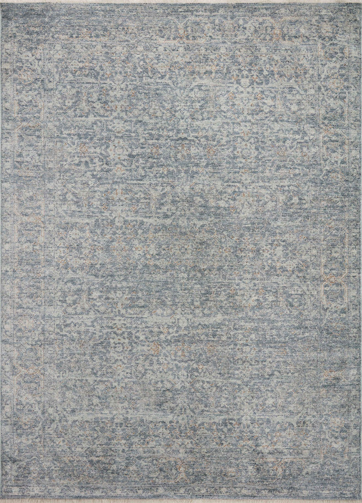 Angela Rose x Loloi Blake Denim / Taupe 2''-0" x 3''-0" Accent Rug