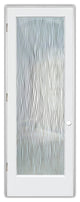Interior Prehung Door or Interior Slab Door - Water Trails - Primed - 28" x...