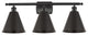 Ballston Cone Bath Vanity Light, Matte Black, Matte Black