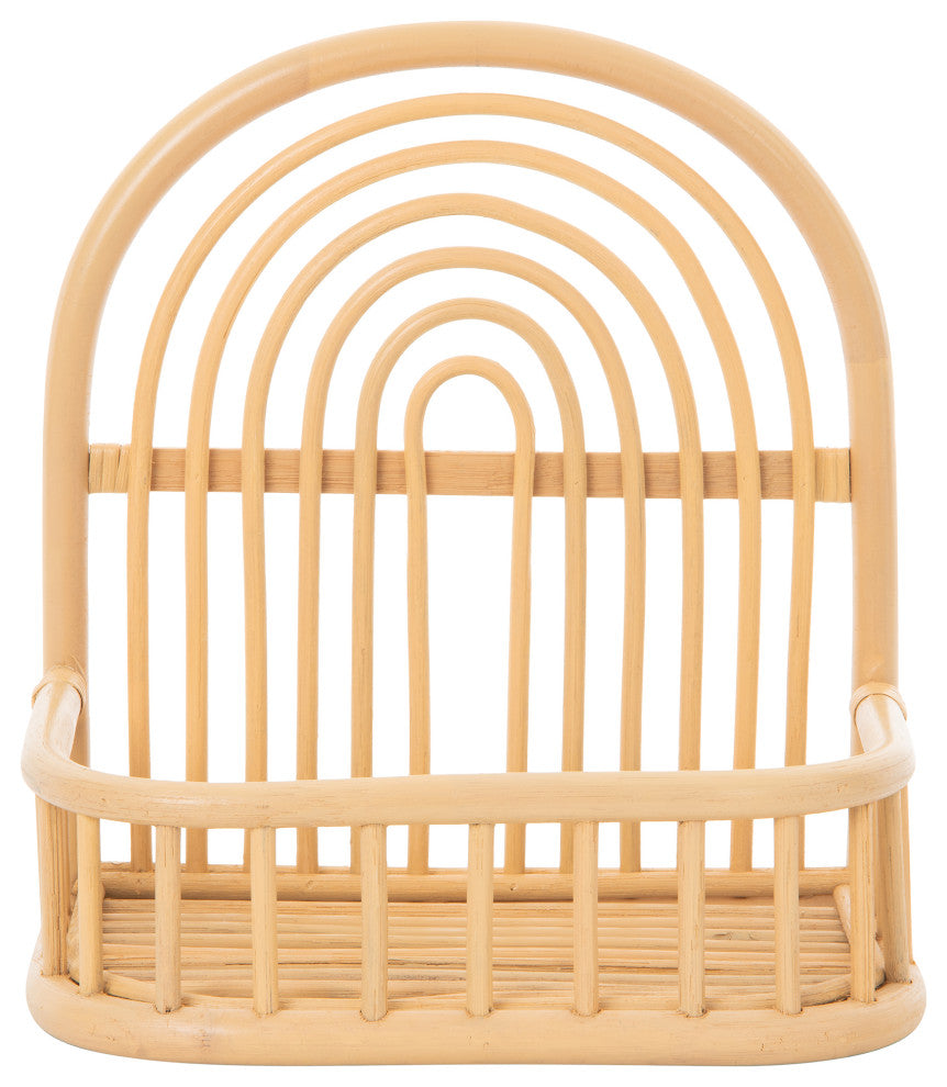 Rainbow Rattan Wall Shelf