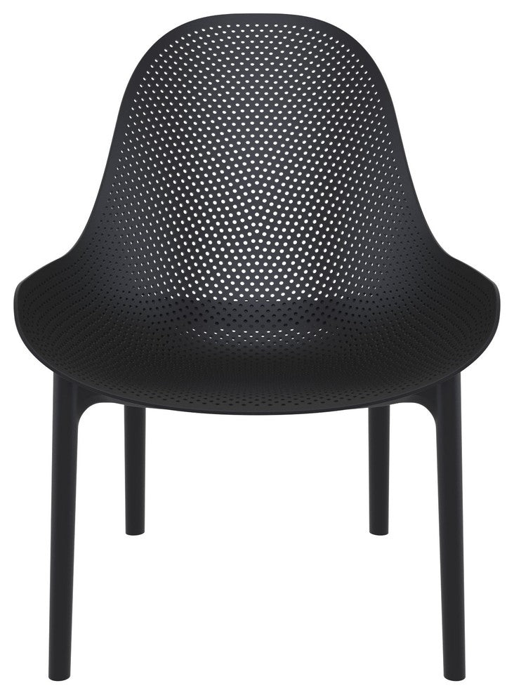Compamia Sky Lounge Chair, Set of 2, Black