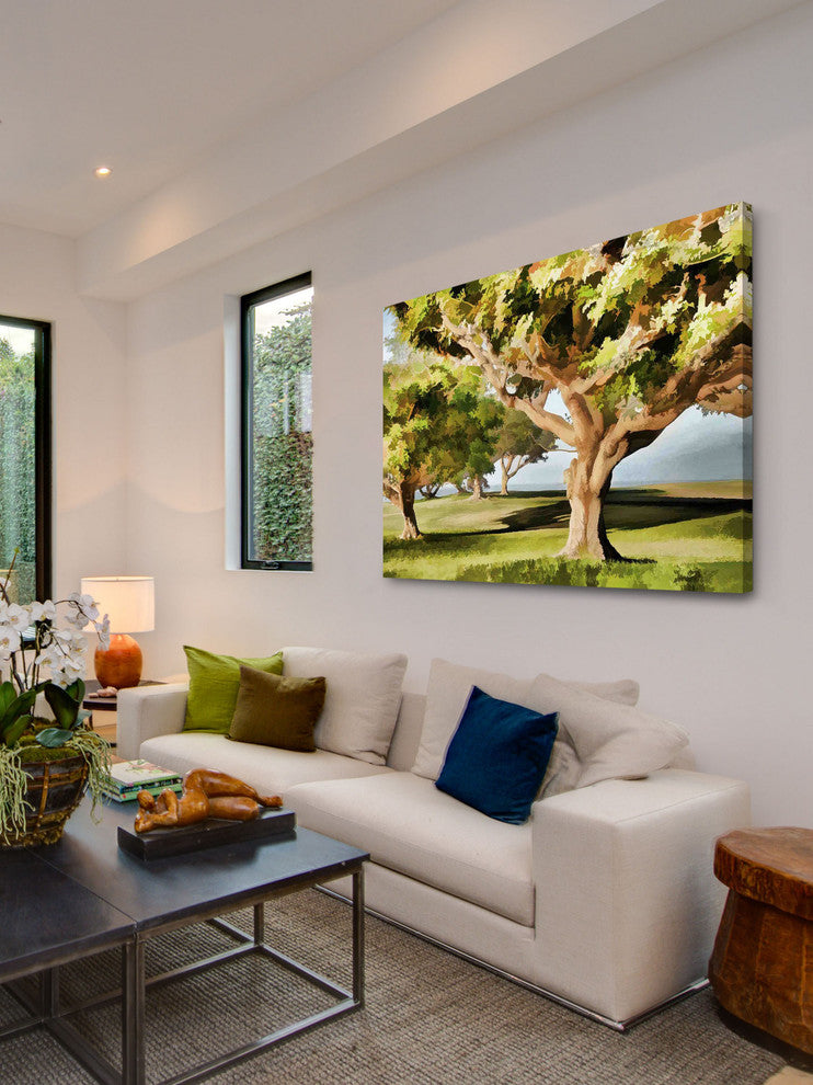 "The Elegance of Trees" Painting Print on Canvas by Robertson