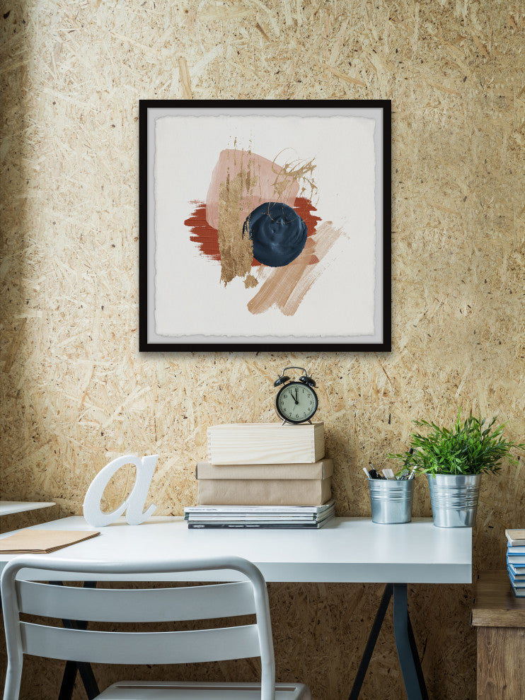 "Cold Mixture" Framed Painting Print