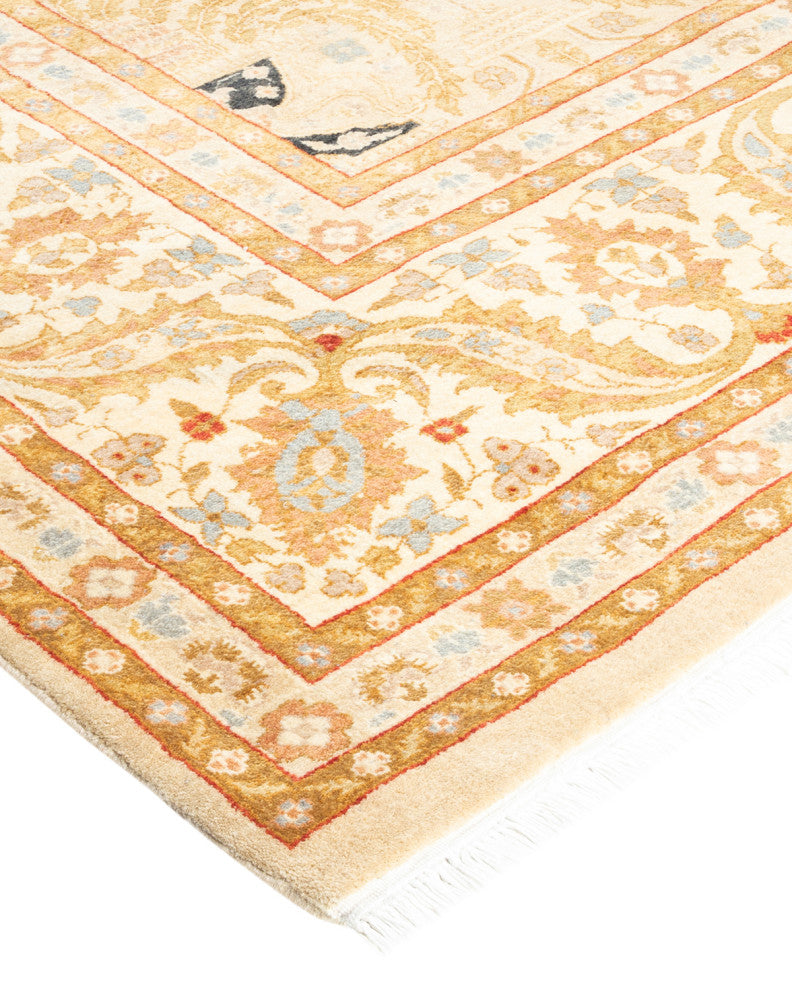Mogul, One-of-a-Kind Hand-Knotted Area Rug Ivory, 8' 2" x 10' 5"