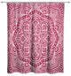 Maroon Medallion 71x74 Shower Curtain