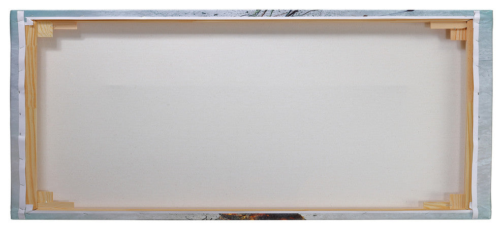 Epic Graffiti "Cotton Candy Sunrise" by Darren White, Giclee Canvas Art, 20"x40"