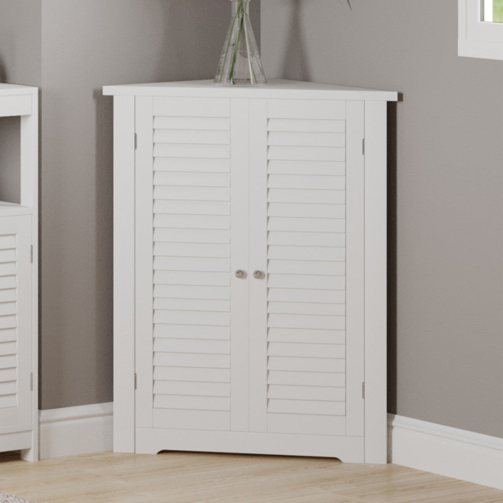 3-Shelf Corner Cabinet
