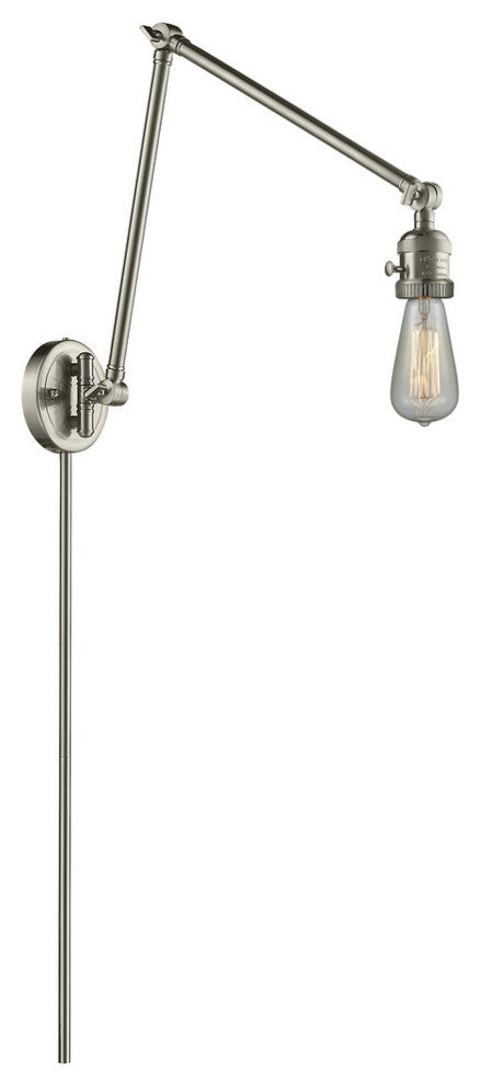 INNOVATIONS LIGHTING 238-SN Bare Bulb 1 Light Swing Arm