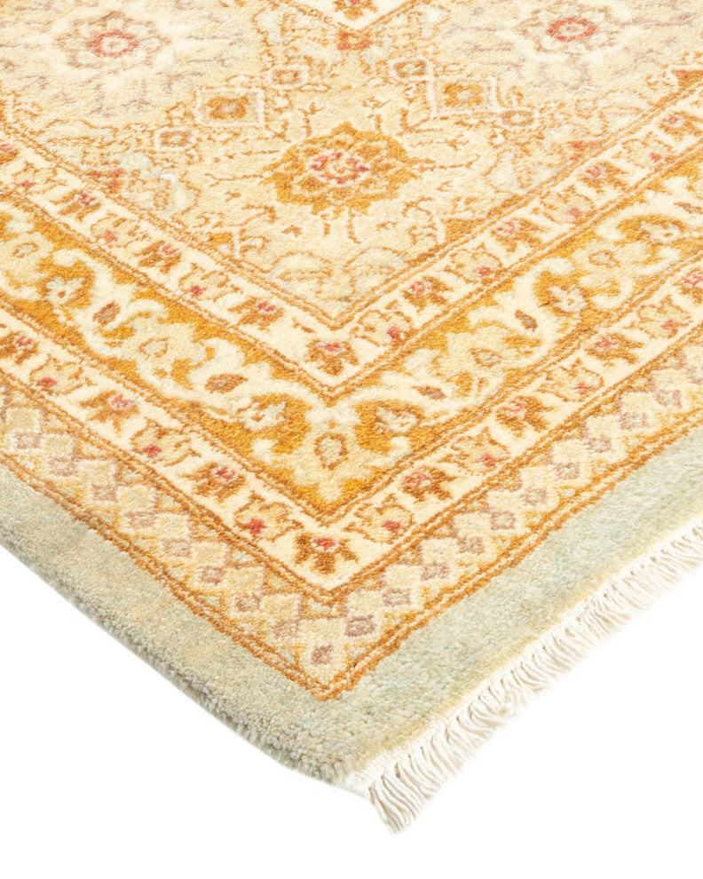 Mogul, One-of-a-Kind Hand-Knotted Area Rug Light Blue, 8'1"x10'4"