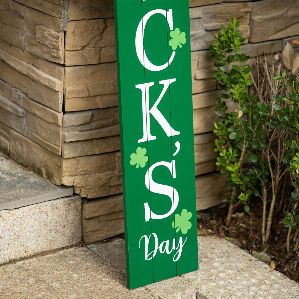 60" Wooden St. Patrick's Porch Sign