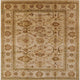 Ahgly Company Indoor Square Mid-Century Modern Area Rugs, 5' Square
