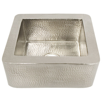 Native Trails CPS13 Cabana 18" Farmhouse or Undermount Single - Brushed Nickel