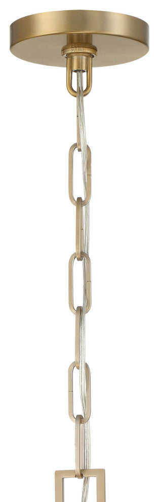 Libby Langdon for Crystorama Westwood 4-Light Vibrant Gold Mini Chandelier