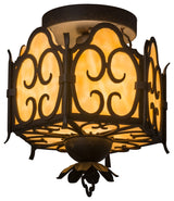 10.5W Radha Semi-Flushmount