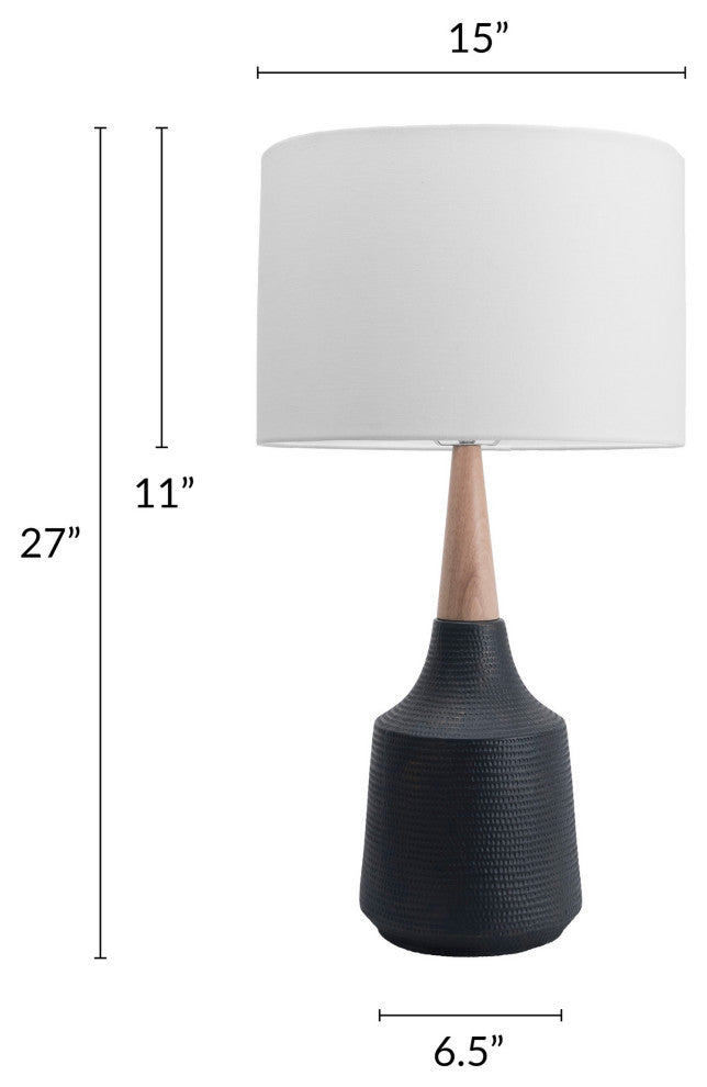 Nuloom Torrance 28" Ceramic Table Lamp