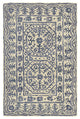 Surya Smithsonian SMI-2113 6'x9' Rug, Denim/Khaki