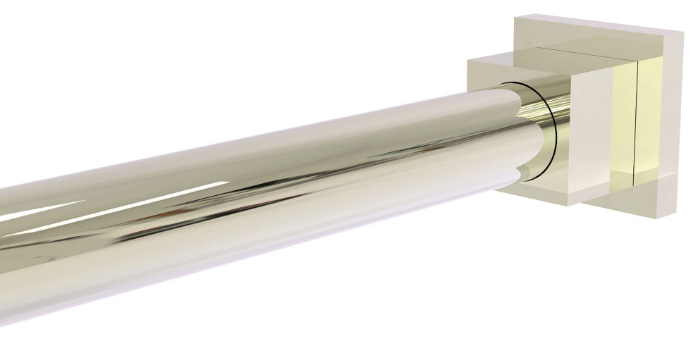 Montero Shower Rod Brackets, Polished Nickel