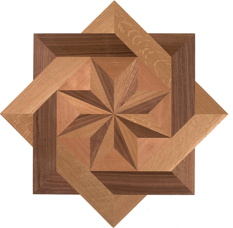 Brenton Cove Wood Medallion, 30" Unfinished, 5/16" Thick
