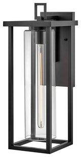 Lark 81425 Mateo 24" Tall Outdoor Wall Sconce - Black