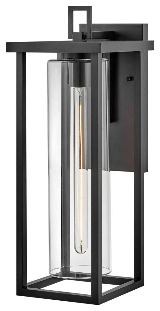 Lark 81425 Mateo 24" Tall Outdoor Wall Sconce - Black