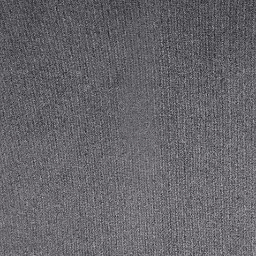 Stonewall Grey Royal Lux Velvet Fabric Sample, 4Wx4L
