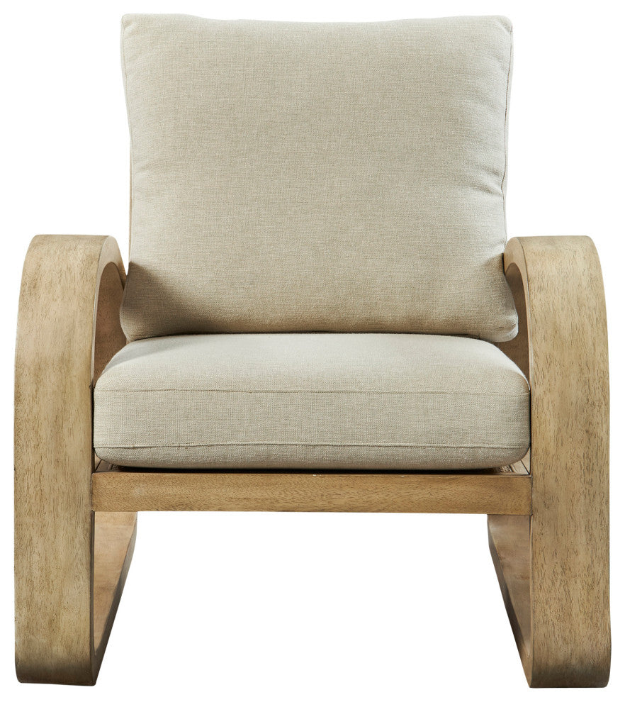 Uttermost 23036 Barbora 31"W Accent Chair - Airy Fawn