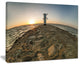 "Lighthouse Windmill Stawa Mlyny" Canvas Print
