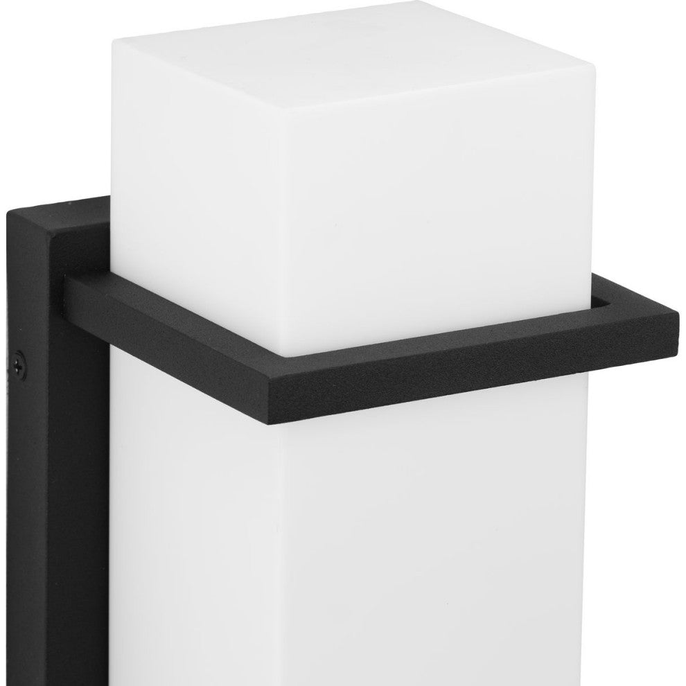 Antrim Collection One-Light Small Outdoor Wall Lantern, Black