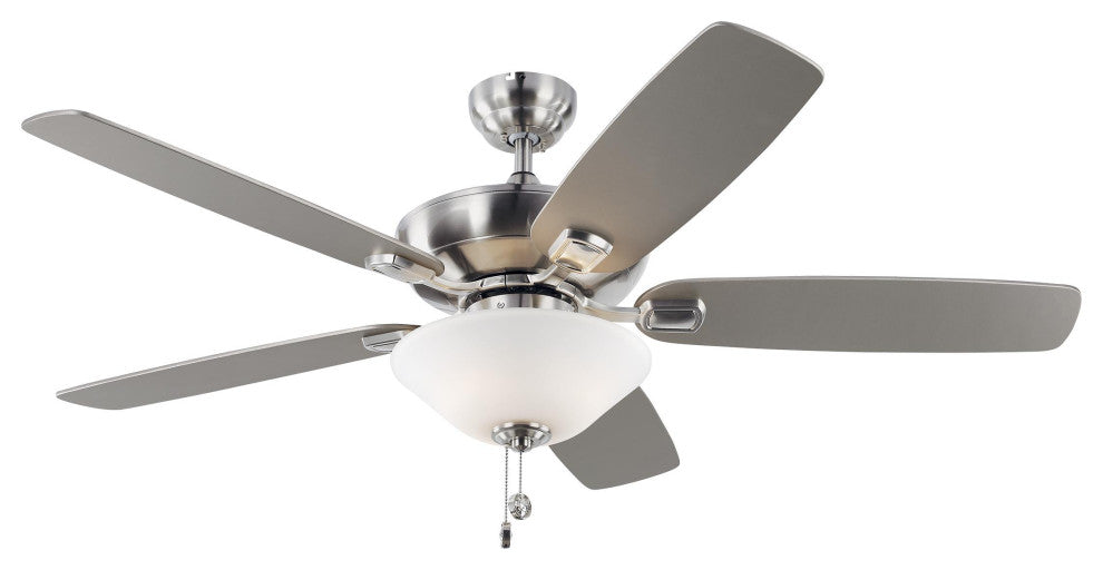 Generation Lighting Colony 52" Ceiling Fan Brushed Steel