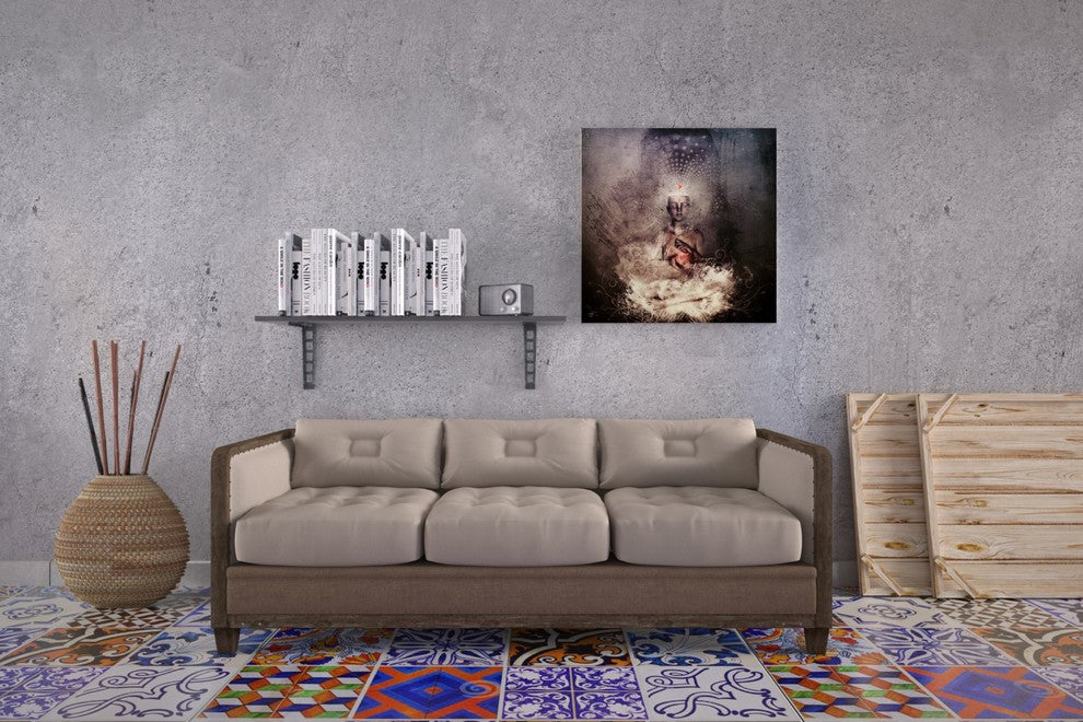 Epic Graffiti "Forever Can Be" by Cameron Gray, Giclee Canvas Wall Art, 37"x37"