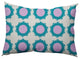 Pan Bubbles Decorative Throw Pillow, Lilac, 14"x20"