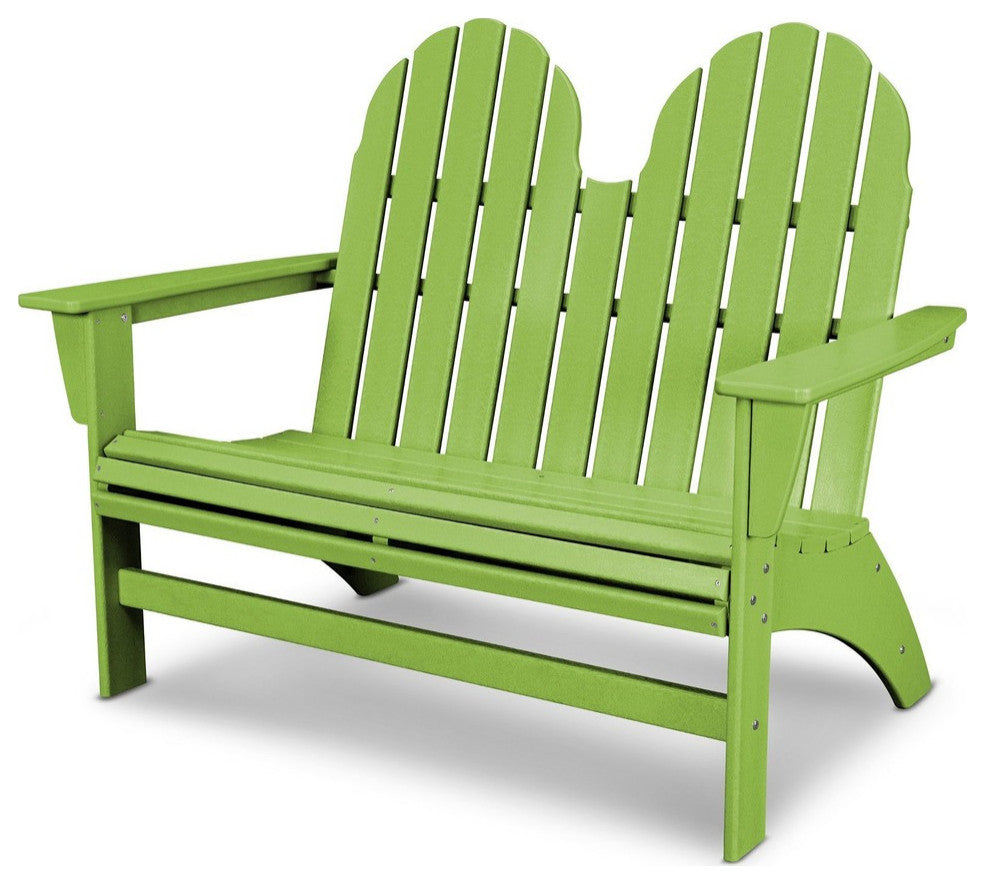 Vineyard Adirondack Bench, Lime