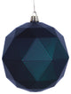 Vickerman M177374Dm 4.75" Midnight Green Ball Ornament Featuring A Matte