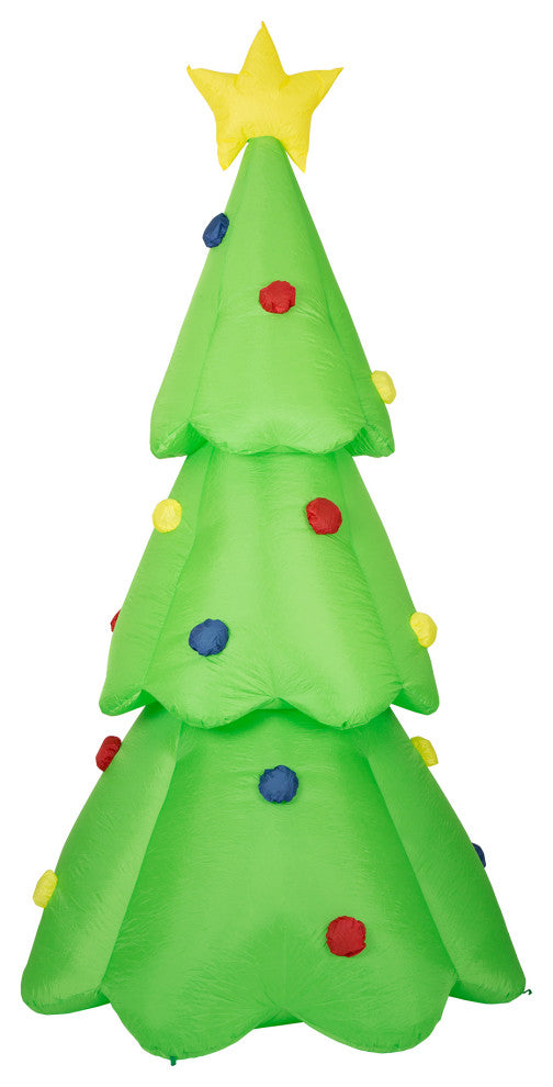 9' Lighted Inflatable Christmas Tree Decor
