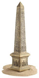 Classic Ancient Egyptian Statue Decorative Golden Obelisk Home Garden Sculpture