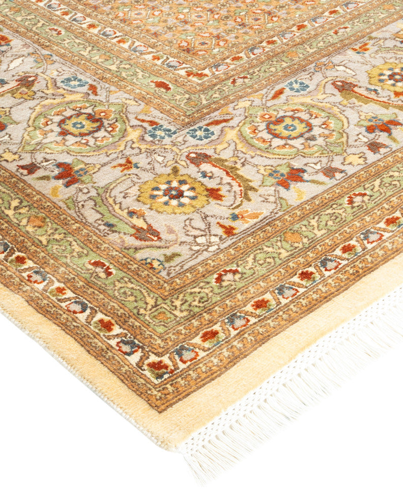 Mogul, One-of-a-Kind Hand-Knotted Area Rug Ivory, 10' 0 x 14' 2