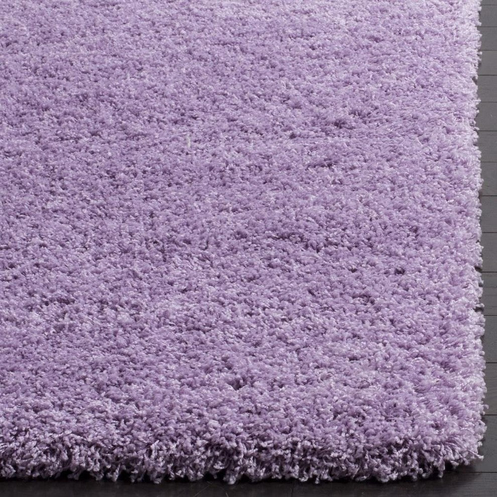 Safavieh Laguna Shag Sgl303N Shag Rug, Lilac, 5'3"x7'6"