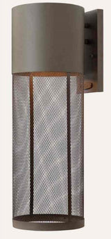 Aria 1-Light Outdoor Wall Sconce, Buckeye Bronze