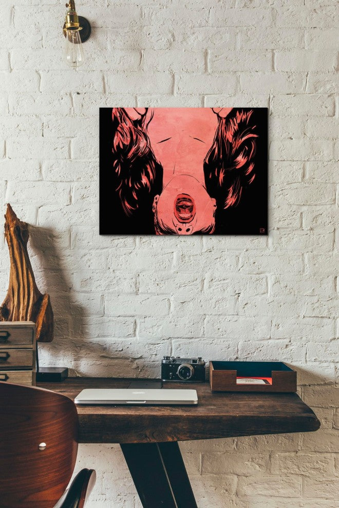 Epic Graffiti "O" by Giuseppe Cristiano, Giclee Canvas Wall Art, 12"x16"
