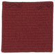 Colonial Mills Chair Pad Courtyard Sangria Chair Pad