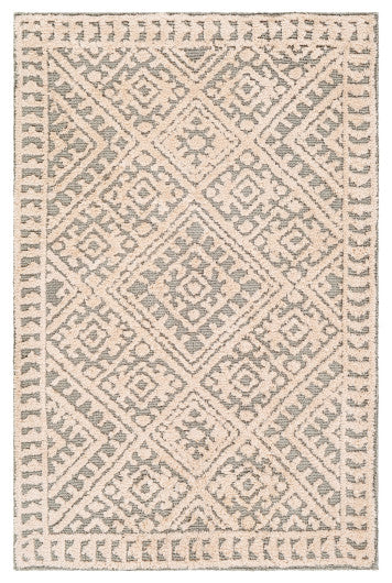 Surya Padma PAM-2303 3'6"x5'6" Rug, Sea Foam/Beige