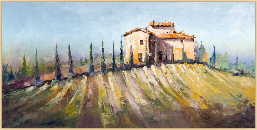 Tuscan Villa, Giclee Reproduction Artwork