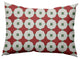 Button Up Decorative Throw Pillow, Ligonberry Red, 14"x20"