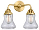 Innovations 288-2W-SG-G192 2 Light 14" Bath Vanity Light, Satin Gold