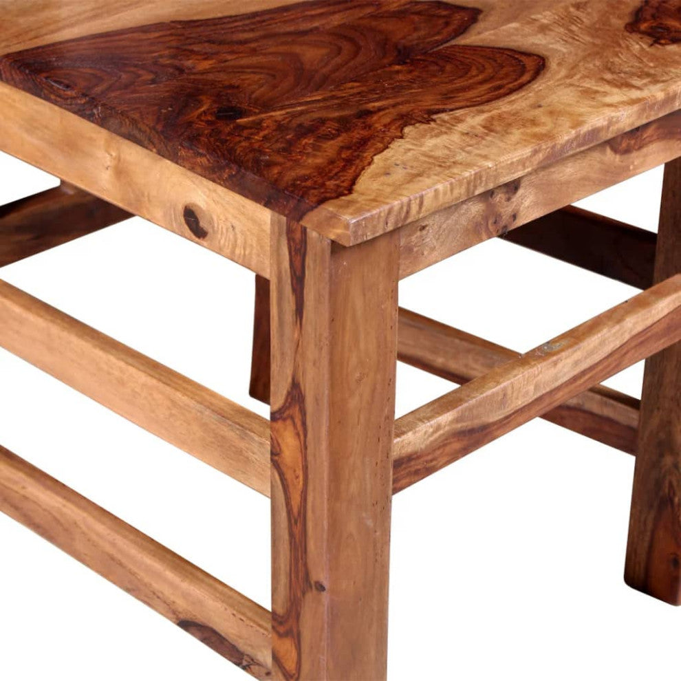 vidaXL Dining Chairs 6 pcs Solid Sheesham Wood