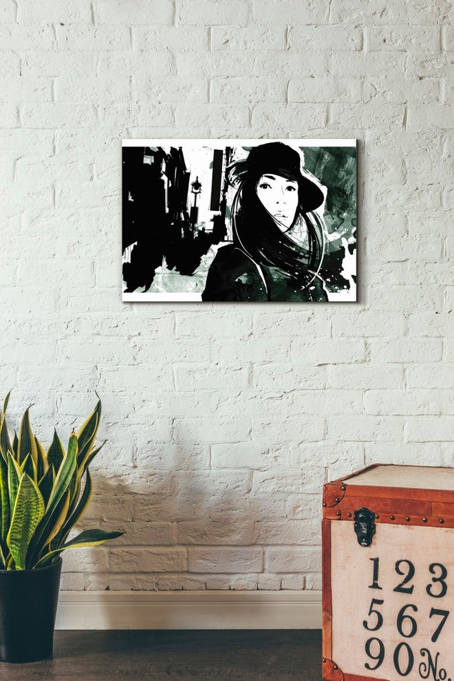 Epic Graffiti "Unmasked 1" by Jonathan Lam, Giclee Canvas Wall Art, 18"x26"