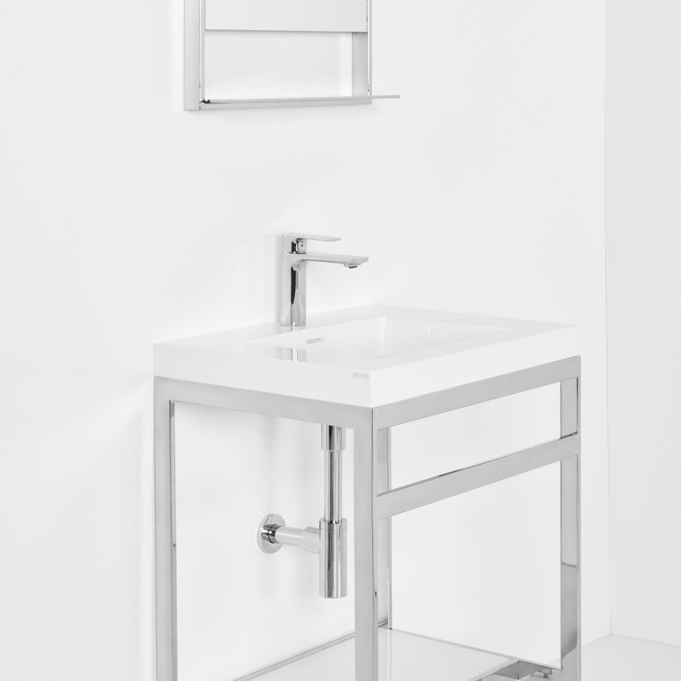 C 24.25" Single Bathroom Vanity