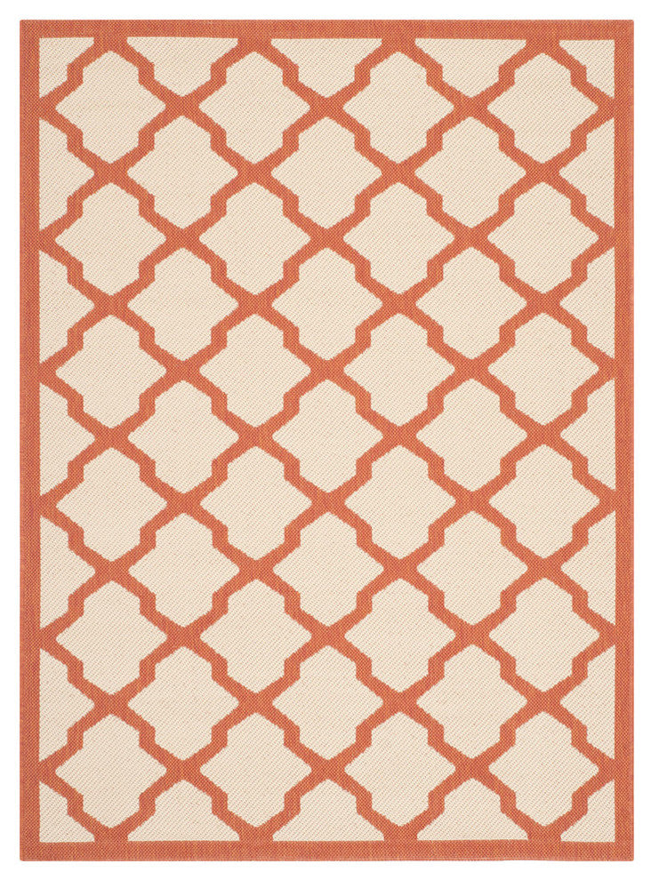 Safavieh Courtyard Cy6903-231 Beige, Terracotta Area Rug, 2'7" X 5'0"