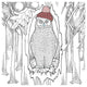 "Color the Forest Color V" Digital Paper Print by Elyse DeNeige, 20"x20"