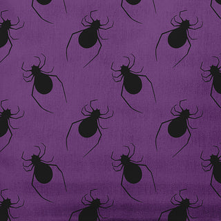 20"x20" Spider Pattern Decorative Throw Pillow, Amethyst